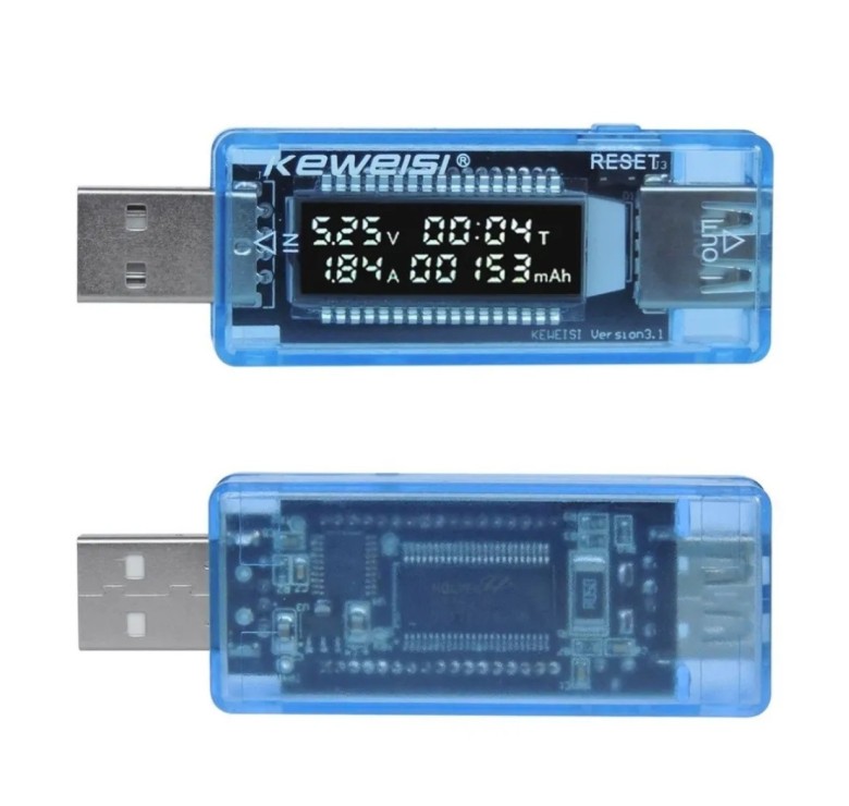 USB Тестер KWS-V20 / Синий