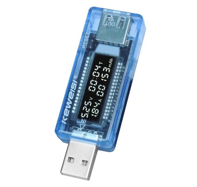 USB Тестер KWS-V20 / Синий