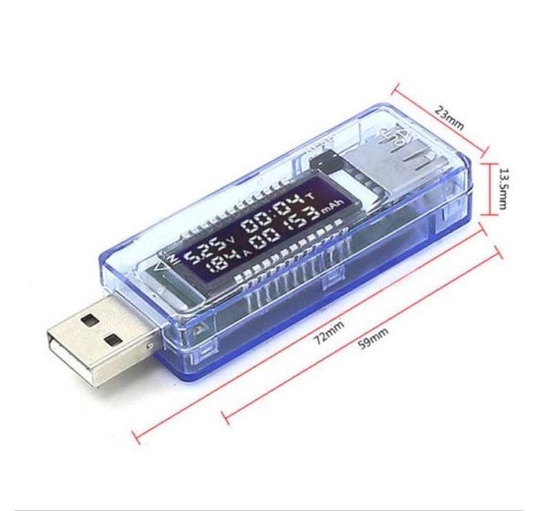 USB Тестер KWS-V20 / Синий