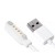Магнітний USB кабель для смарт-годинника  No.1 D6 50 см. Білий