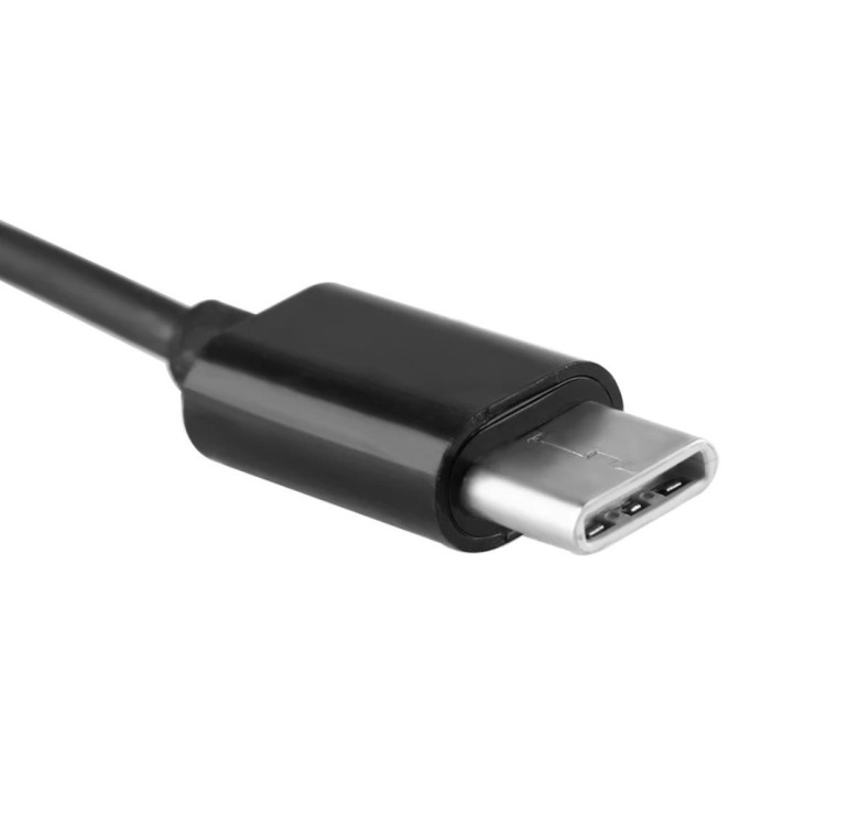 Перехідник з type c на аудіо 3.5 mm Чорний