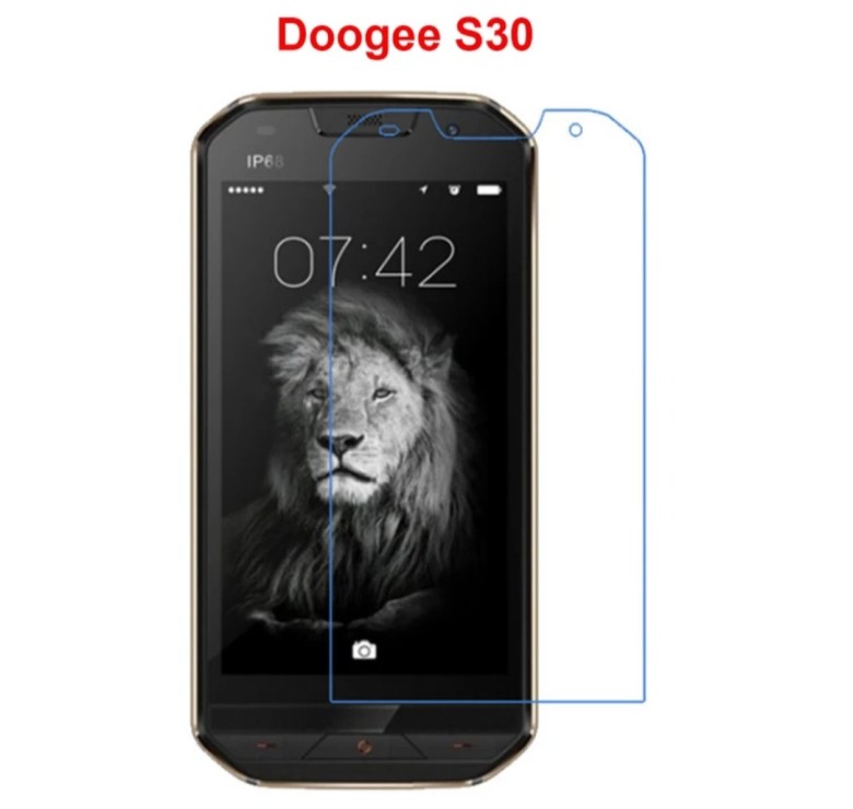 Загартоване захисне скло на Doogee S30 Оригінал!