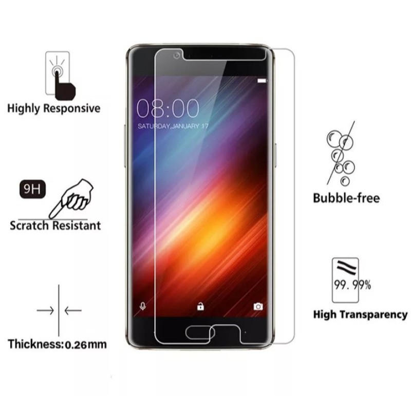 Загартоване захисне скло на Doogee Shoot 1