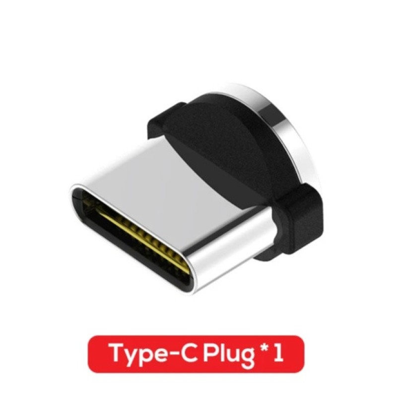 Магнітний круглий конектор Type C USB TOPK для кутового кабеля