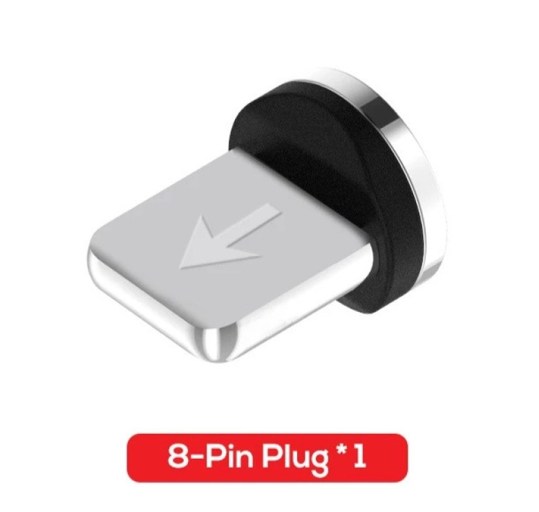 Магнітний круглий конектор для Iphone (8-pin) TOPK для кутового кабеля