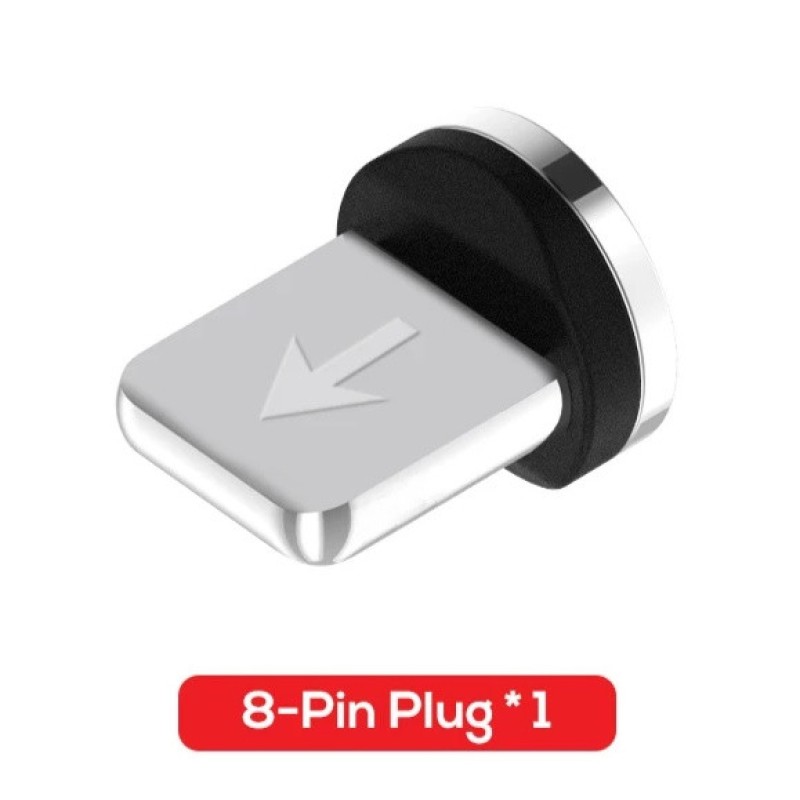 Магнітний круглий конектор для Iphone (8-pin) TOPK для кутового кабеля