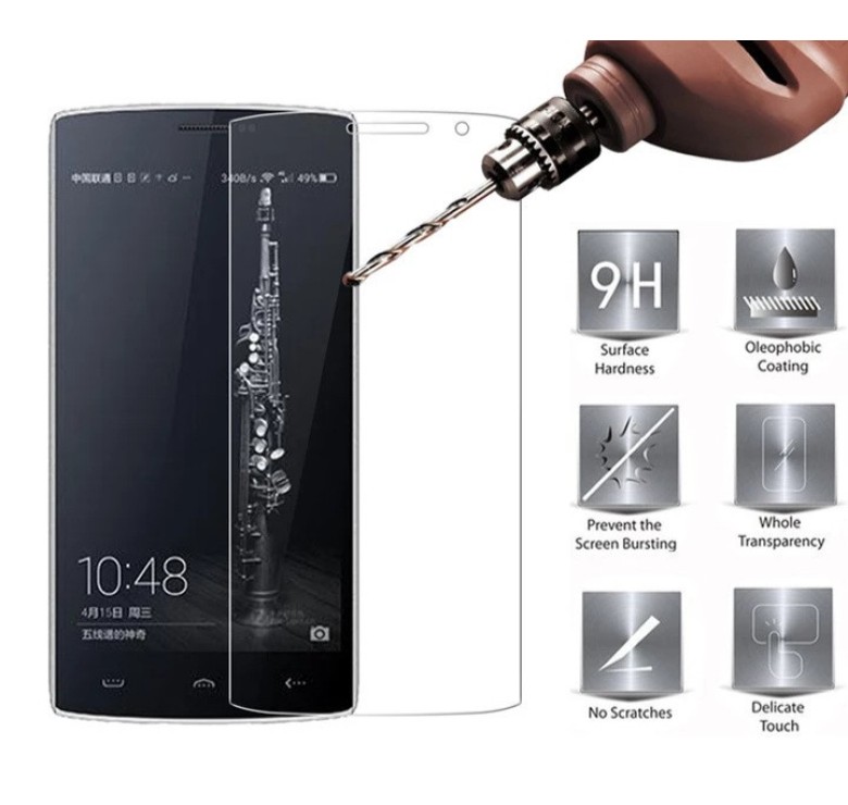Загартоване захисне скло на Homtom HT7 Pro