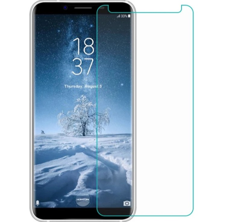 Закаленное защитное стекло на Homtom S8