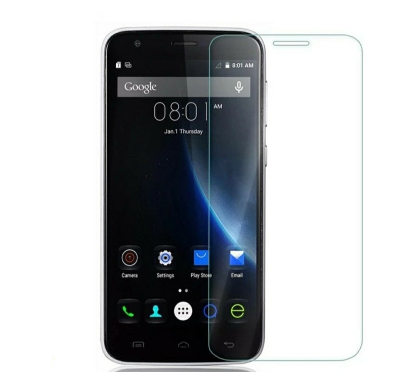 Загартоване захисне скло на смартфон Doogee Y100 Pro
