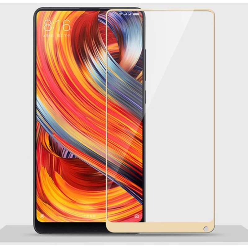 Загартоване захисне скло на Xiaomi Mix 2 Золоте
