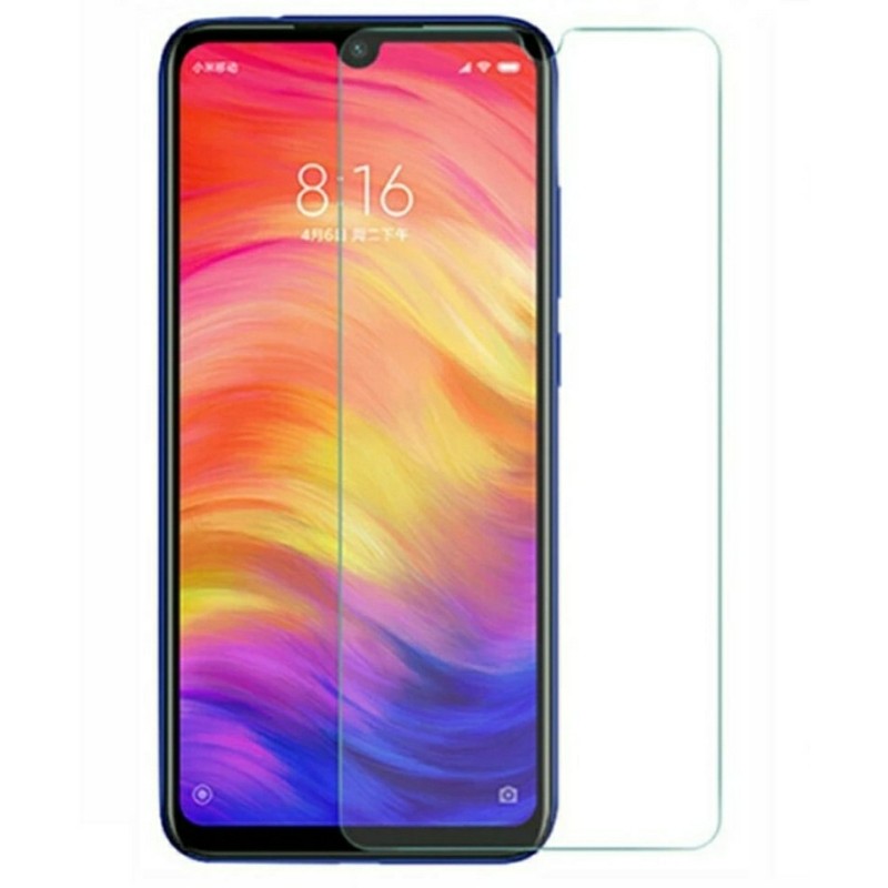 Закаленное защитное стекло на Xiaomi Redmi Note 7 Pro / Прозрачное