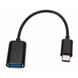 Картрідер для смартфонів та планшетів USB Type C OTG 3.1, чорний