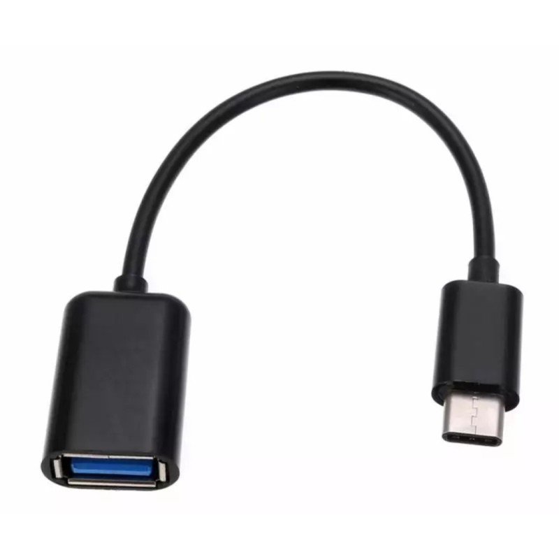 Картрідер для смартфонів та планшетів USB Type C OTG 3.1, чорний