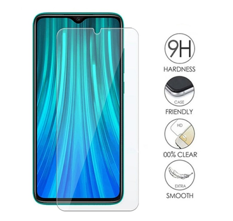 Загартоване захисне скло на Xiaomi Redmi Note 8 Pro Прозоре