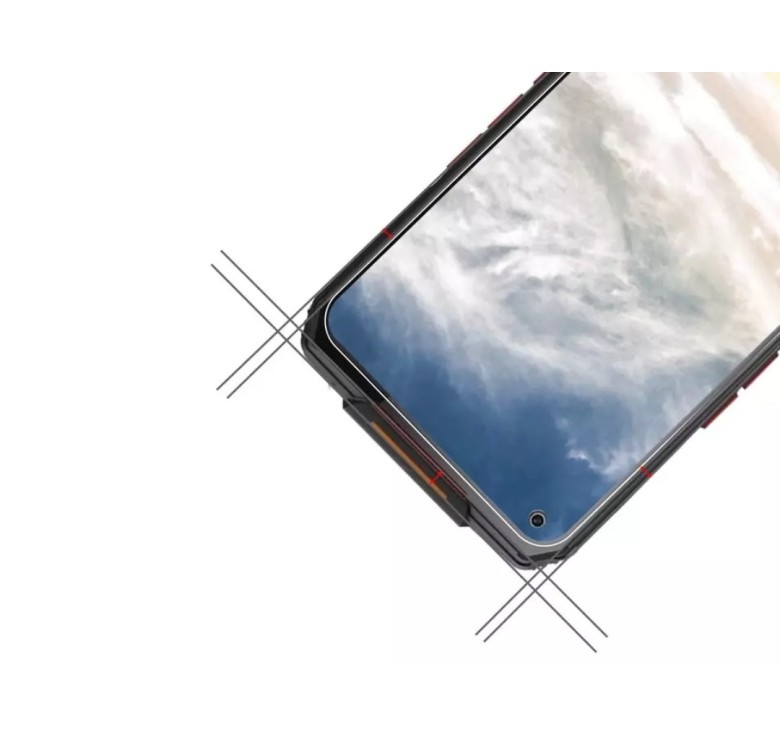 Загартоване захисне скло на Oukitel WP7