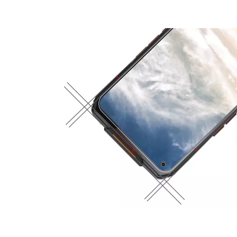 Загартоване захисне скло на Oukitel WP7