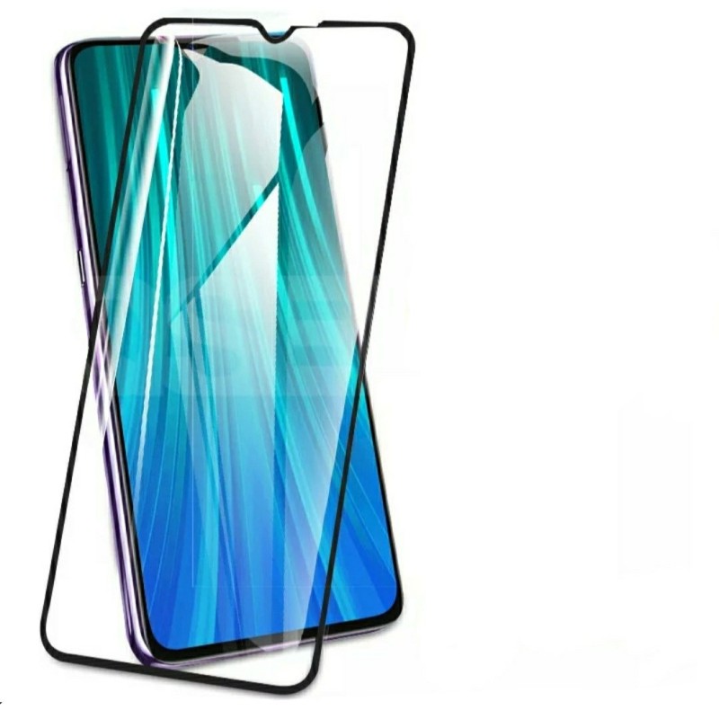 Загартоване захисне скло на Xiaomi Redmi Note 8 Pro Чорне