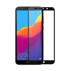 Загартоване захисне скло на Honor 7A Чорне