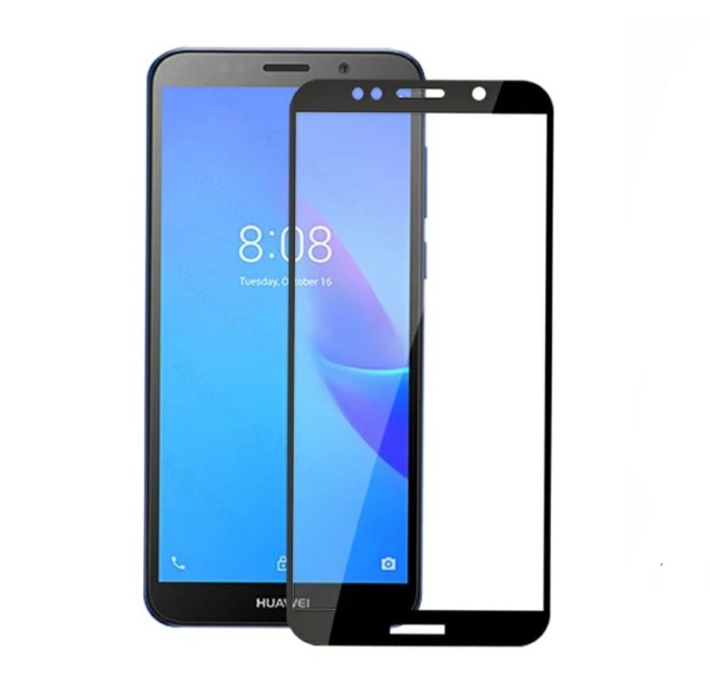 Загартоване захисне скло на Huawei Y5 2018 Чорне