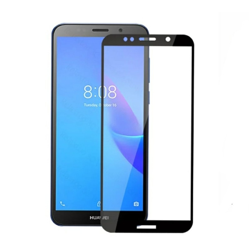 Загартоване захисне скло на Huawei Y5 2018 Чорне
