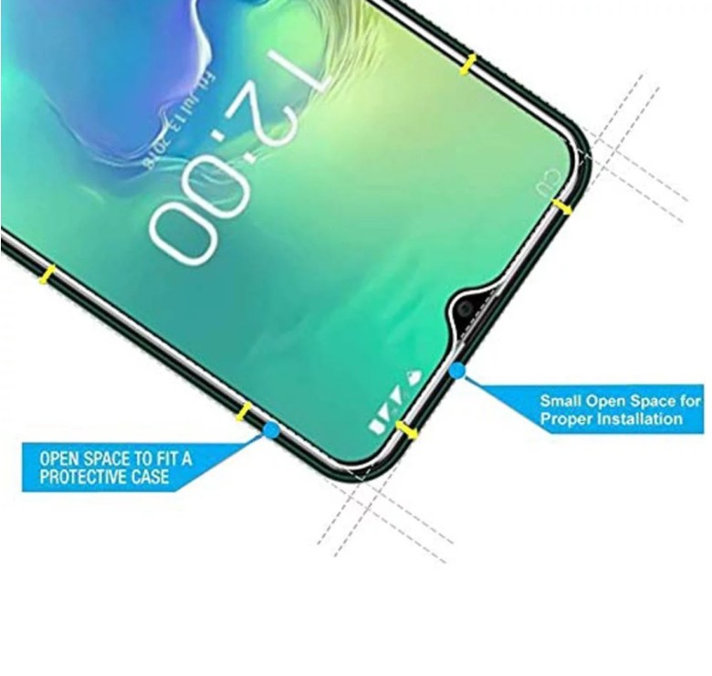 Загартоване захисне скло на Oukitel C15 Pro