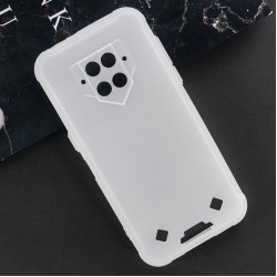 Силіконова накладка (бампер) для смартфона Blackview BV9800 Pro Матовий Білий