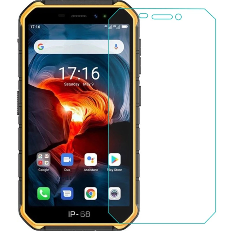 Загартоване захисне скло на Ulefone Armor X7 Pro