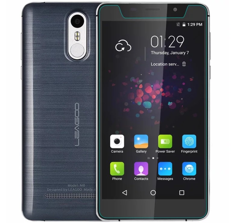 Загартоване захисне скло на Leagoo M8 Pro Прозоре