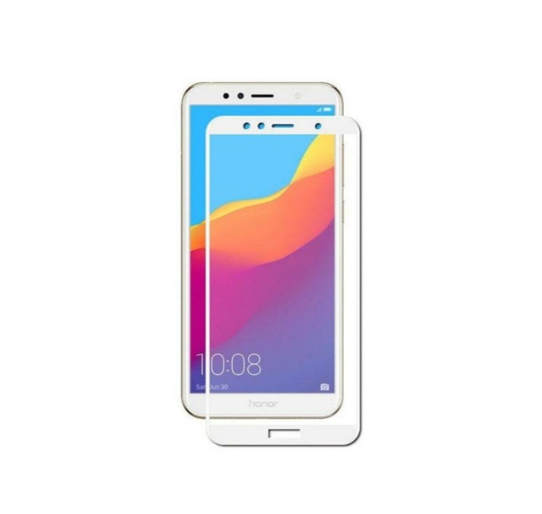 Загартоване захисне скло на Honor 7A Біле