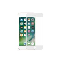 Загартоване захисне скло на Iphone 8 Plus Повне покриття Біле