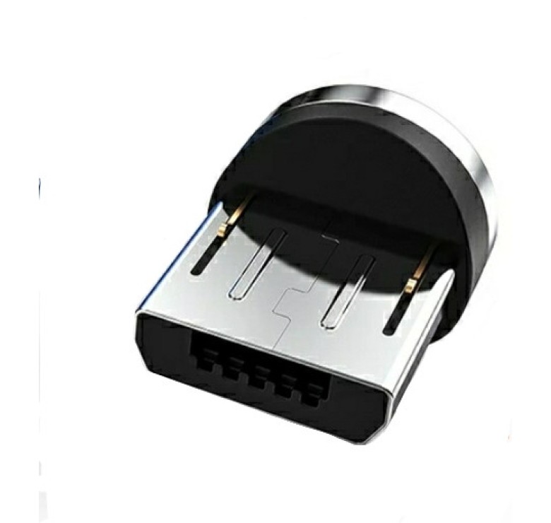 Магнітний кабель Micro USB TOPK Cвітиться (Зеленим) для швидкої зарядки 3.0 Зелений