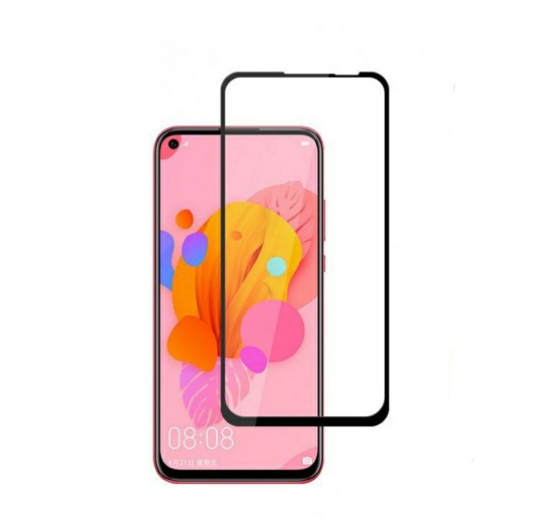 Загартоване захисне скло на Huawei P20 Lite 2019 Чорне