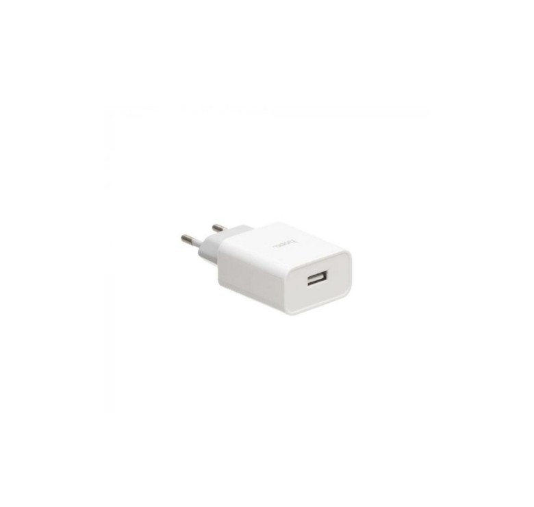 Оригінальний зарядний USB блок живлення Hoco C81A 5V 2.1 А Білий