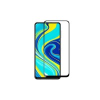 Загартоване захисне скло на Xiaomi Redmi Note 9 Pro з Чорною рамкою