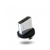 Магнітний кабель Micro USB X-Cable Круглий 360 Градусів Чорний