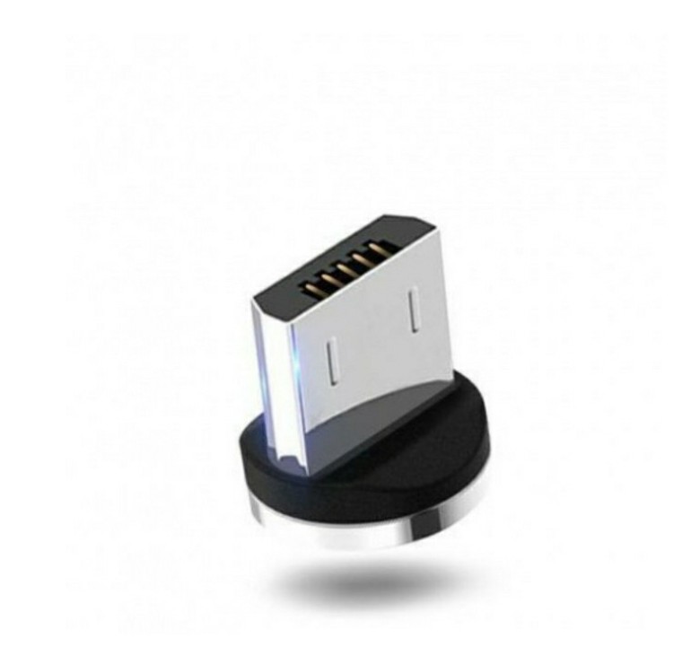 Магнітний кабель Micro USB X-Cable Круглий 360 Градусів Чорний