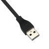 Зарядний USB кабель для фітнес браслета Mi Band 2 Чорний
