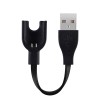 Зарядний USB кабель для фітнес браслета Mi Band 2 Чорний