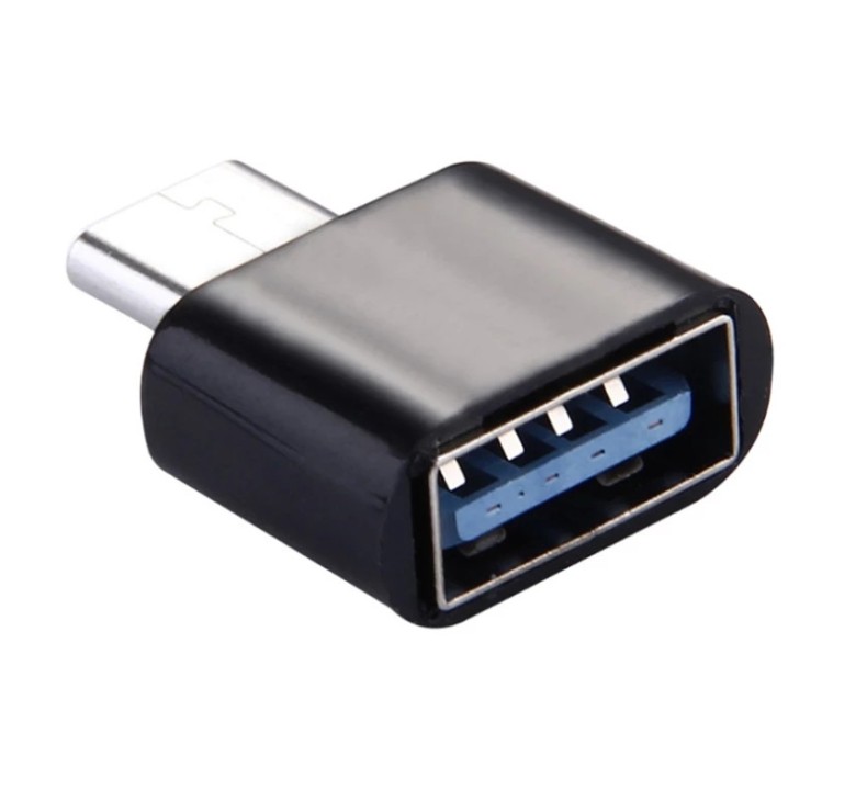 OTG Перехідник USB Type C 3.1 для карти пам'яті Чорний