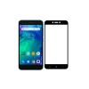 Загартоване захисне скло на Xiaomi Redmi 4X з чорною рамкою