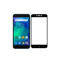 Загартоване захисне скло на Xiaomi Redmi 4X з чорною рамкою