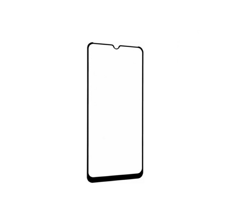 Загартоване захисне скло на Xiaomi Redmi 9 / Чорна рамка