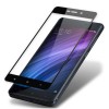 Загартоване захисне скло на Xiaomi Redmi 4A з чорною рамкою
