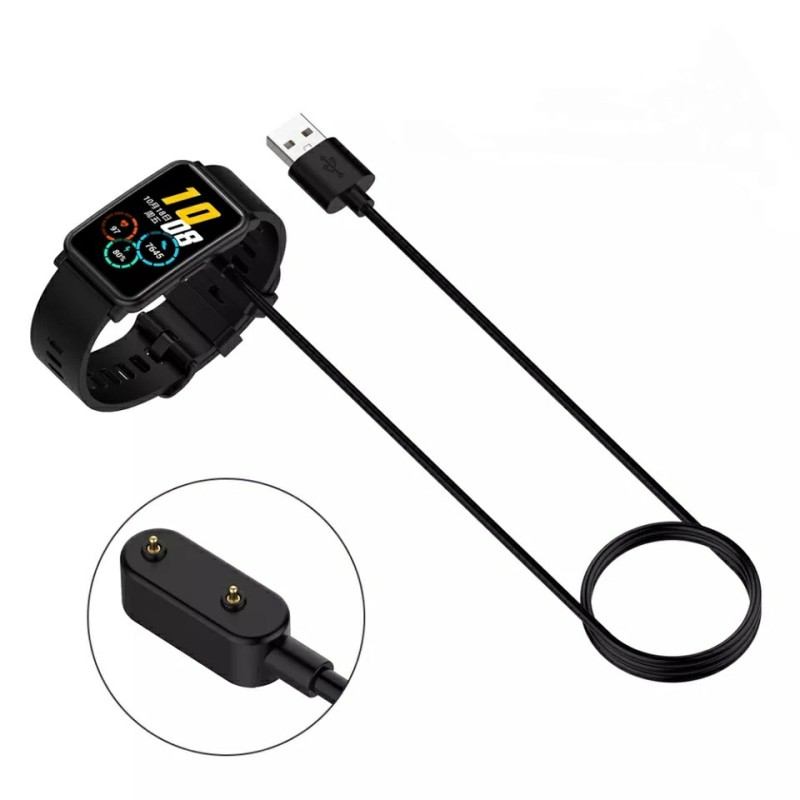 Магнітний USB кабель для годинника HONOR Band 6 HONOR Watch ES 100 см. Чорний