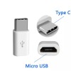 Перехідник з TYPE-C на Micro для смартфонів та інших пристроїв Білий