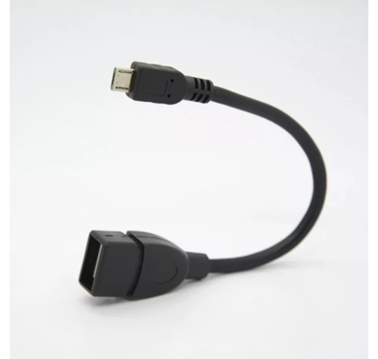 Кабель OTG Micro - USB 2.0 Чорний
