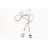 Магнітний Micro USB кабель X-CABLE Круглий 360 Градусів Сірий