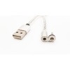 Магнітний Micro USB кабель X-CABLE Круглий 360 Градусів Сірий