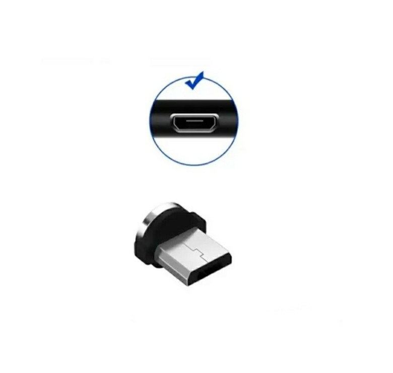 Магнітний конектор Micro для кабелю X-CABLE 360 градусів Круглий