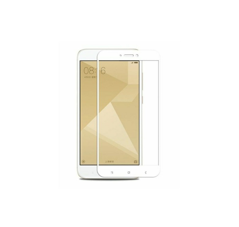 Загартоване захисне скло на Xiaomi Redmi 5A Біла рамка